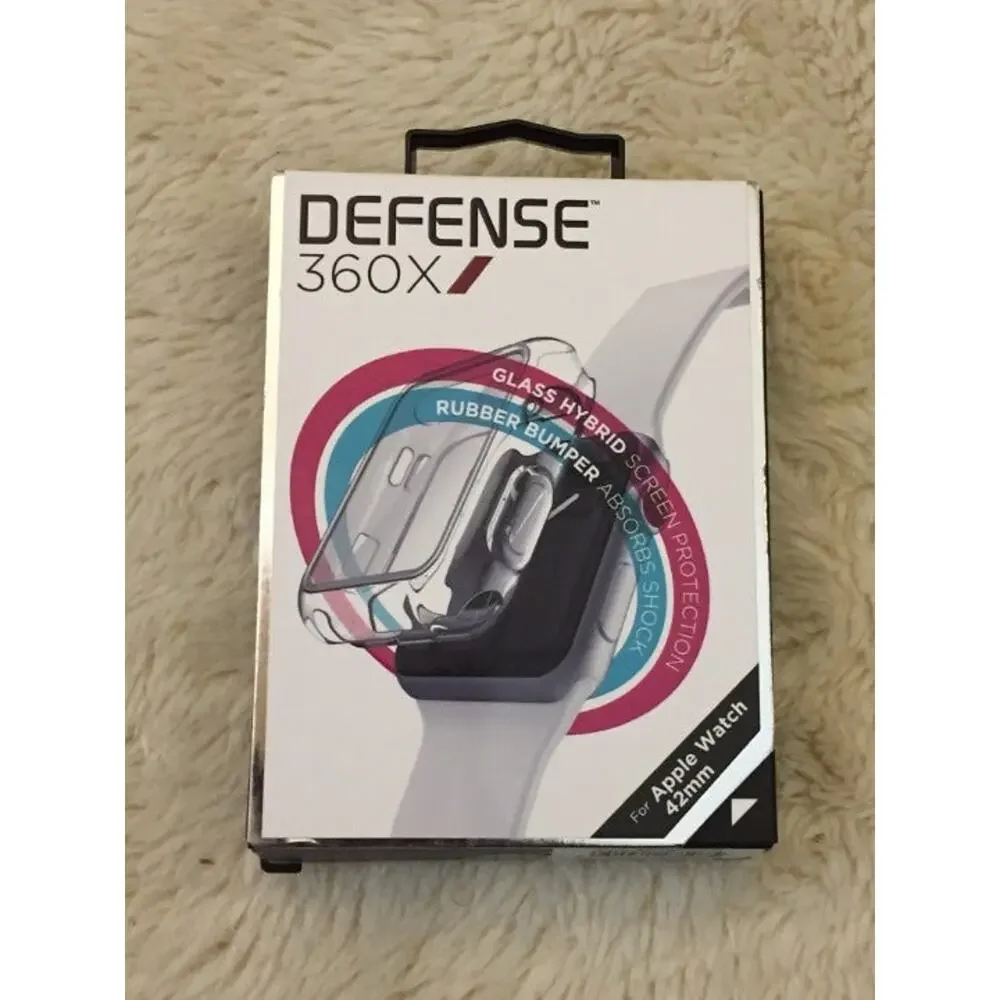 X-Doria Raptic Defense 360x for 42mm Apple watch- Clear